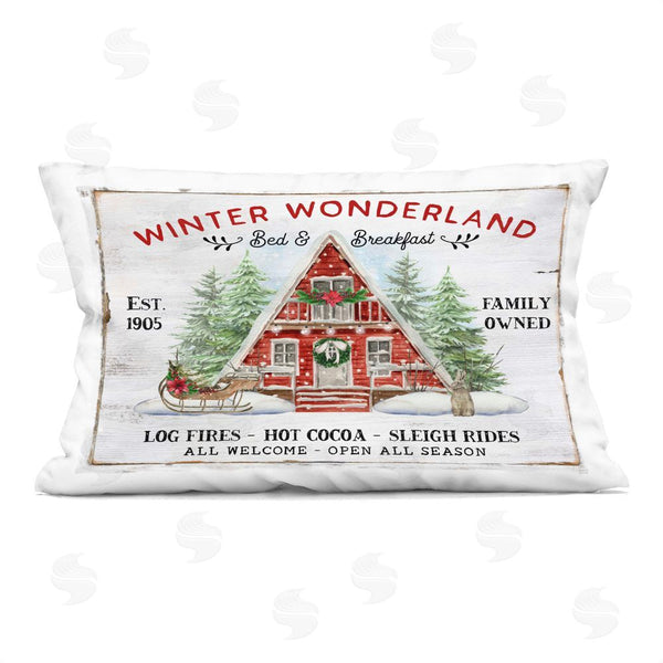 stupell industries Creatif Belle | Wonderland Christmas Cabin