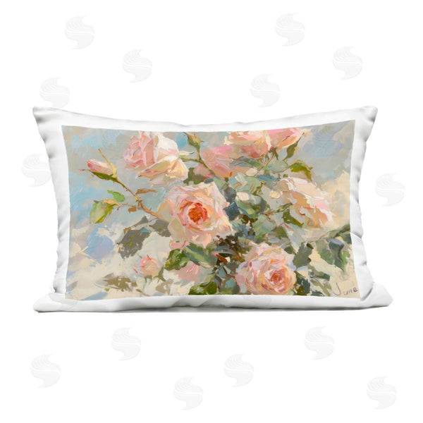 Stupell Industries Creative Studio | Beautiful Pink Roses Bundle Printed Throw Pillow