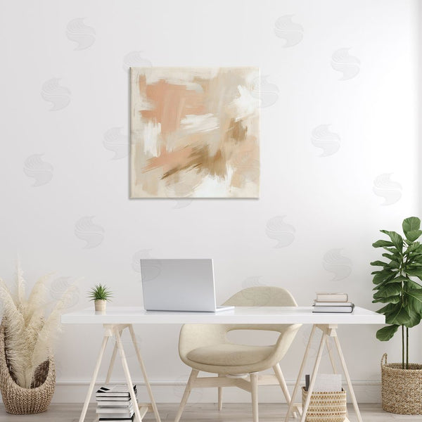 Stupell Industries Creative Studio | Beige And Pink Strokes