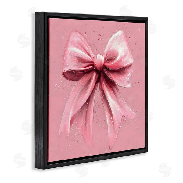 Stupell Industries Creative Studio | Big Pink Bow With Speckles