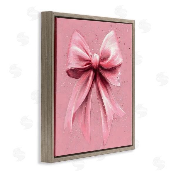 Stupell Industries Creative Studio | Big Pink Bow With Speckles