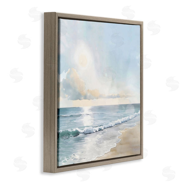 Stupell Industries Creative Studio | Blue Seascape Overhead Cloud