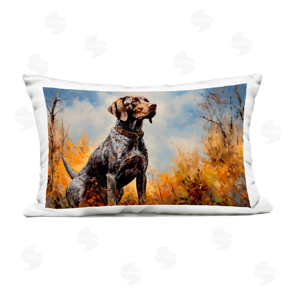 Stupell Industries Creative Studio | Brown Bird Hunting Dog Printed Throw Pillow