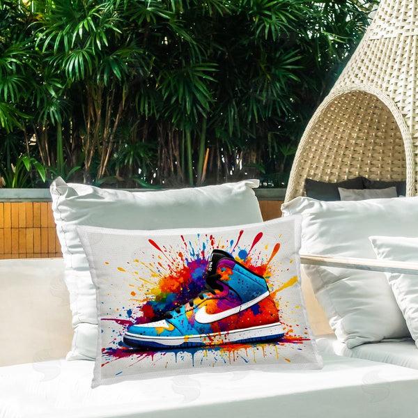 Stupell Industries Creative Studio | Centric Sneaker Splash Throw Pillow
