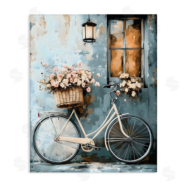stupell industries Creative Studio | Charming Peaceful Botanical Bike