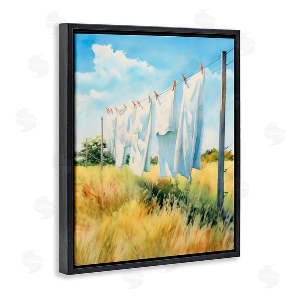 Stupell Industries Creative Studio | Clothing Line In Windy Meadow