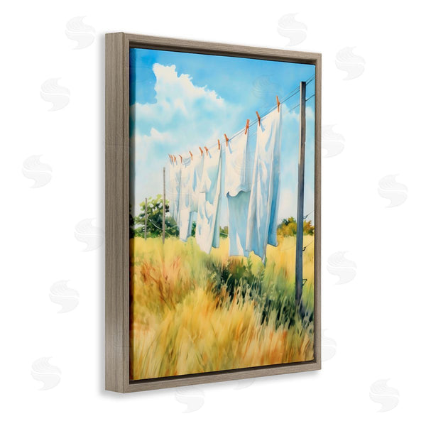 Stupell Industries Creative Studio | Clothing Line In Windy Meadow