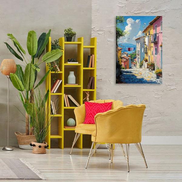 Stupell Industries Creative Studio | Colorful Coastal Town