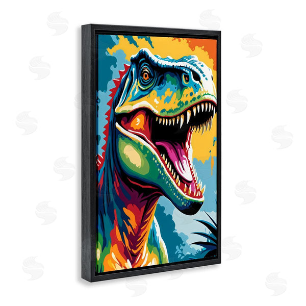 Stupell Industries Creative Studio | Colorful Roaring T-Rex