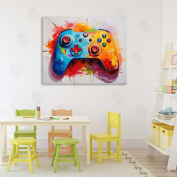 Stupell Industries Creative Studio | Colorful Video Game Controller