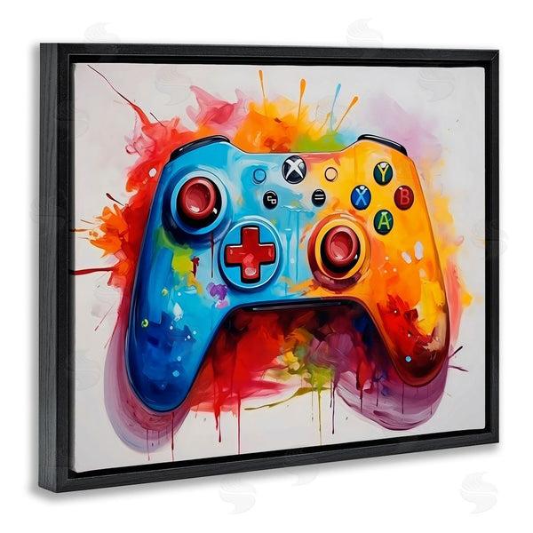 Stupell Industries Creative Studio | Colorful Video Game Controller
