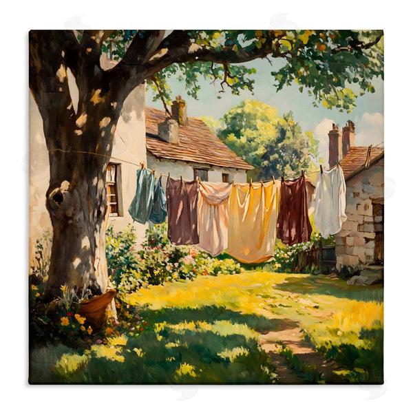 stupell industries Creative Studio | Country Clothes Line Yard