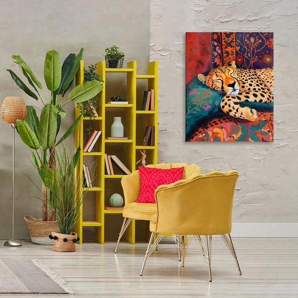 Stupell Industries Creative Studio | Cozy Cheetah Boho Textiles