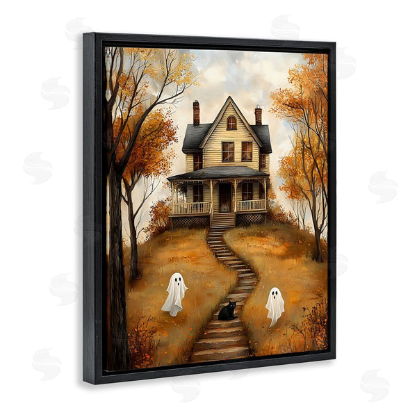 Stupell Industries Creative Studio | Cozy Halloween House Wall Art