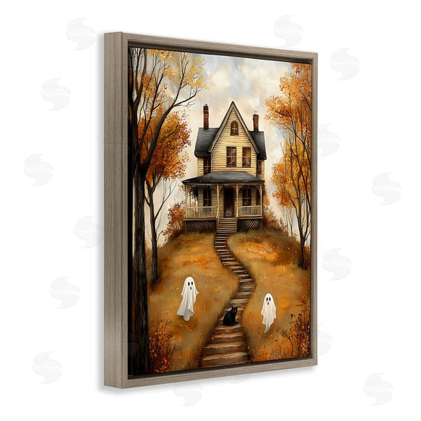 Stupell Industries Creative Studio | Cozy Halloween House Wall Art