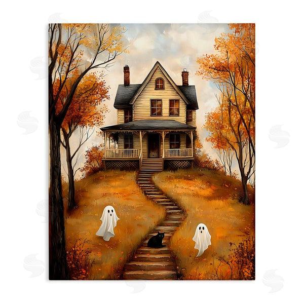 stupell industries Creative Studio | Cozy Halloween House Wall Art
