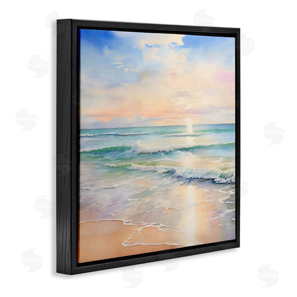 Stupell Industries Creative Studio | Crashing On Shore At Sunrise