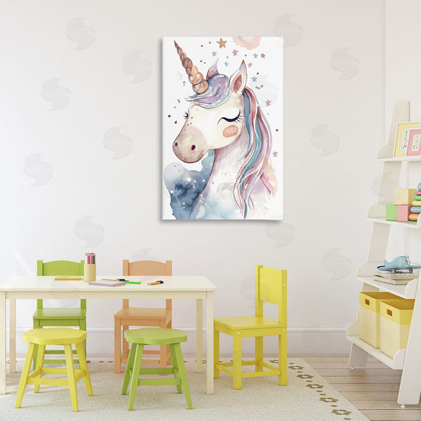 Stupell Industries Creative Studio | Cute Unicorn Under Stars Wall Art