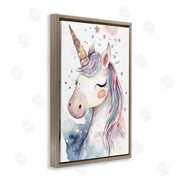 Stupell Industries Creative Studio | Cute Unicorn Under Stars Wall Art