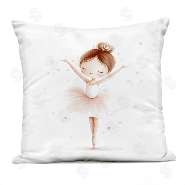 Stupell Industries Creative Studio | Delicate Little Ballerina Girl Throw Pillow