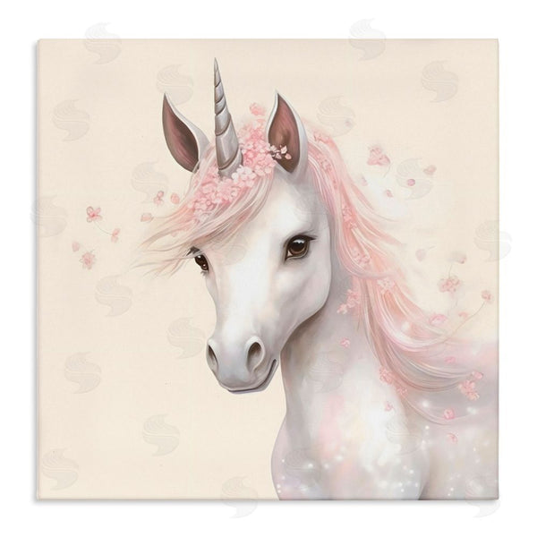 stupell industries Creative Studio | Fairy Unicorn Soft Petals