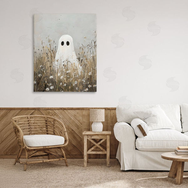 Stupell Industries Creative Studio | Ghost In Field Of Wildflowers Wall Art