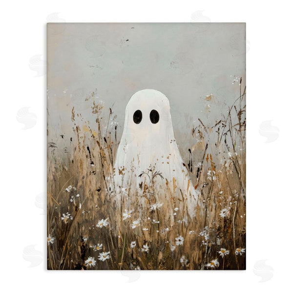 stupell industries Creative Studio | Ghost In Field of Wildflowers Wall Art
