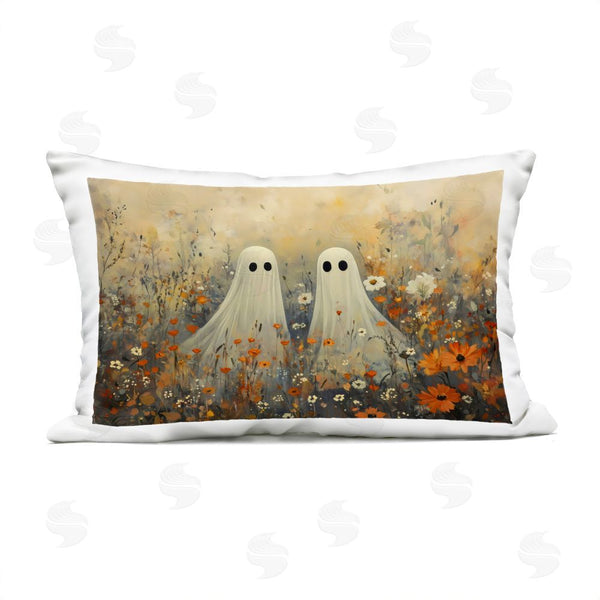 Stupell Industries Creative Studio | Ghosts In Autumn Meadow Printed Throw Pillow