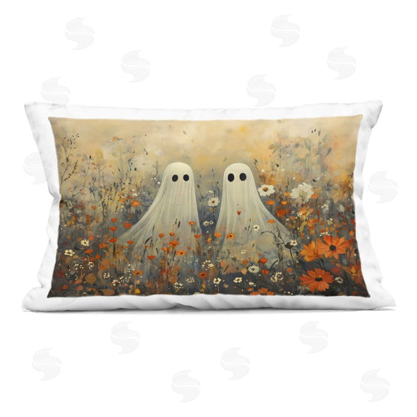 Stupell Industries Creative Studio | Ghosts In Autumn Meadow Printed Throw Pillow