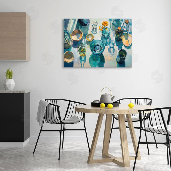 Stupell Industries Creative Studio | Glass Breakfast Table Setting
