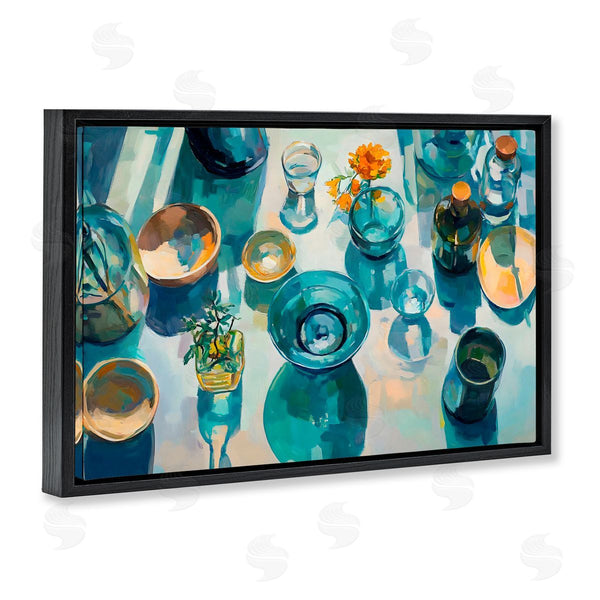 Stupell Industries Creative Studio | Glass Breakfast Table Setting