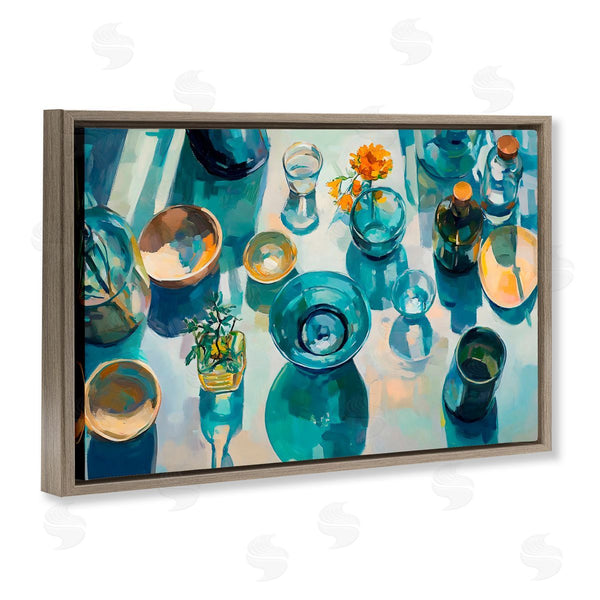 Stupell Industries Creative Studio | Glass Breakfast Table Setting