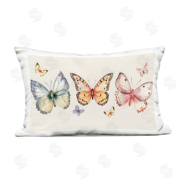 Stupell Industries Creative Studio | Graceful Butterfly Trio Throw Pillow