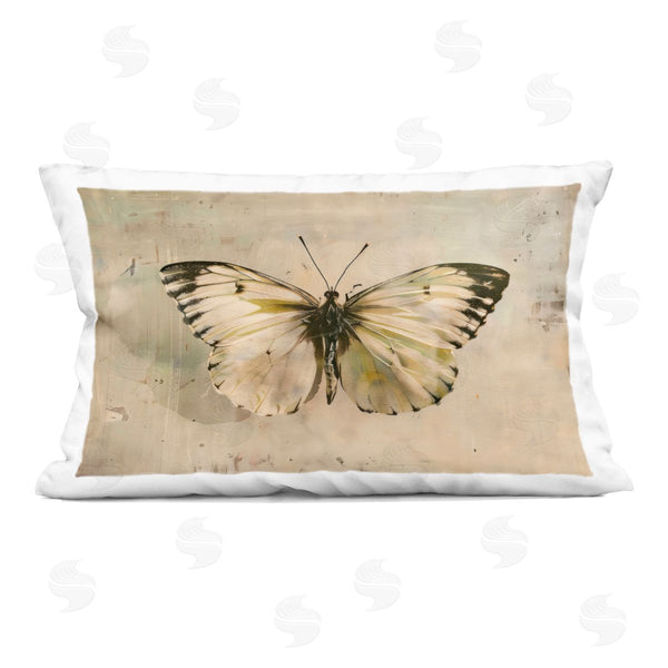 stupell industries Creative Studio | Graceful Vintage Butterfly Printed Throw Pillow