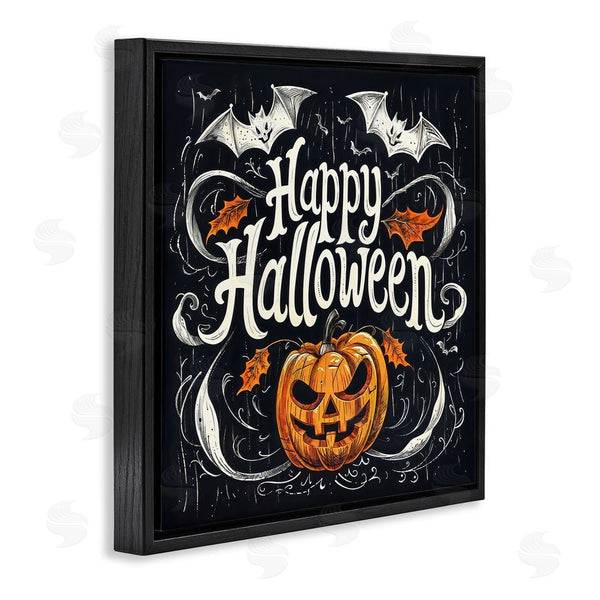 Stupell Industries Creative Studio | Happy Halloween With Ornate Details Wall Art