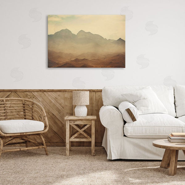 Stupell Industries Creative Studio | Hazy Desert Mountain