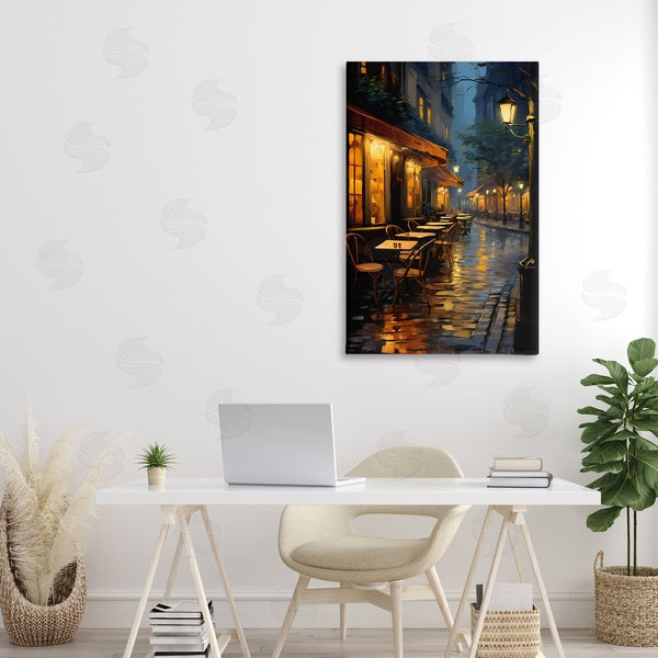 Stupell Industries Creative Studio | Late Night Cafe Tables Wall Art