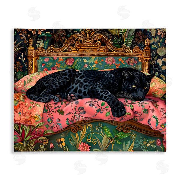 stupell industries Creative Studio | Leopard Lounge on Ornate Textiles