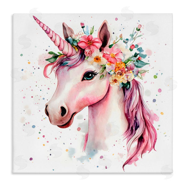 stupell industries Creative Studio | Majestic Unicorn Modern Splatter