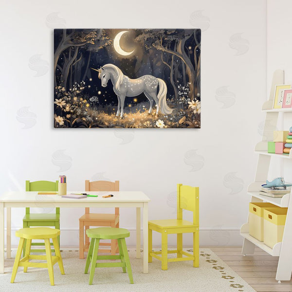Stupell Industries Creative Studio | Moonlit Fairytale Unicorn Wall Art