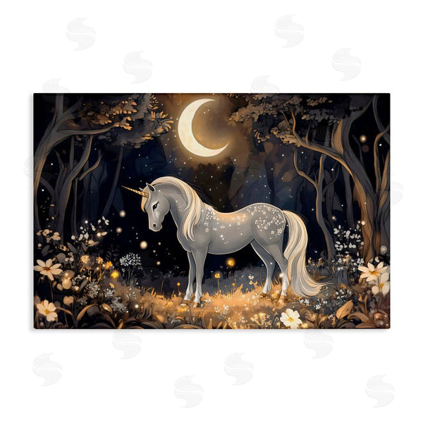 stupell industries Creative Studio | Moonlit Fairytale Unicorn Wall Art
