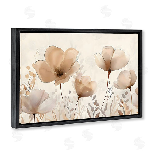 Stupell Industries Creative Studio | Neutral Wildflowers Floral Blossoms Wall Art