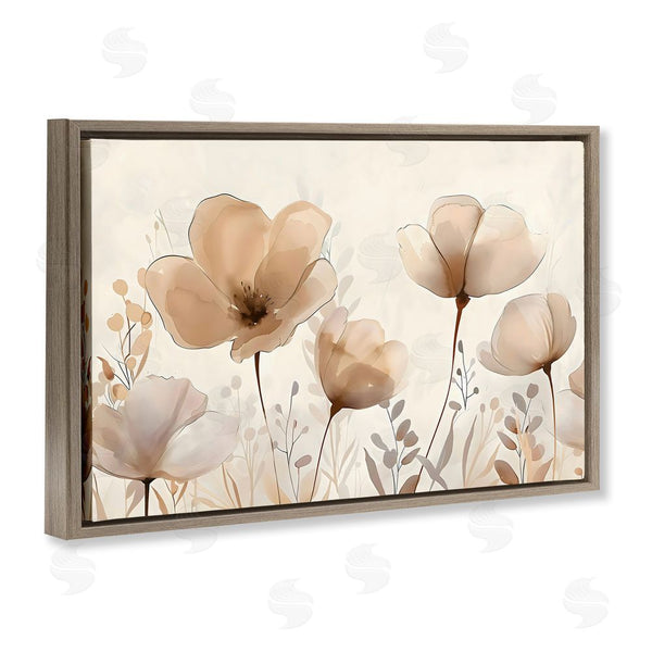 Stupell Industries Creative Studio | Neutral Wildflowers Floral Blossoms Wall Art