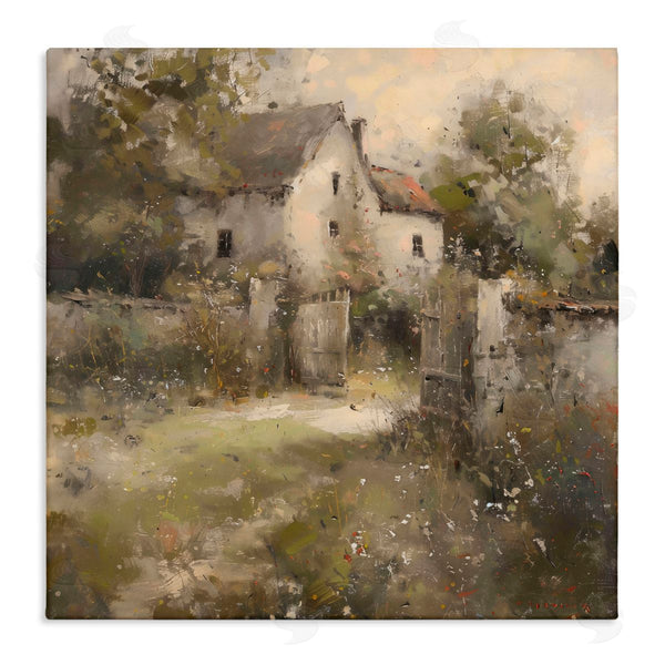 stupell industries Creative Studio | Overgrown Hazy Cottage