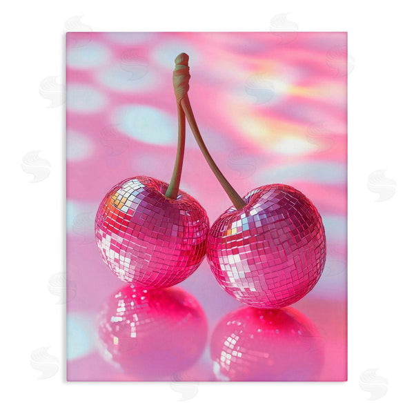stupell industries Creative Studio | Pastel Disco Ball Cherries