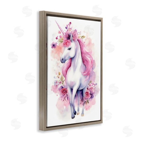 Stupell Industries Creative Studio | Pastel & Florals Unicorn