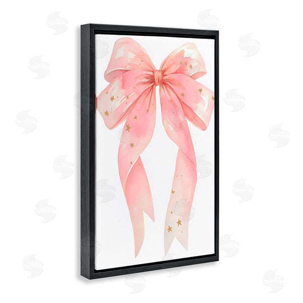Stupell Industries Creative Studio | Pink Bow With Gold Stars