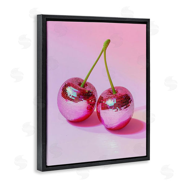 Stupell Industries Creative Studio | Pink Disco Cherries Wall Art