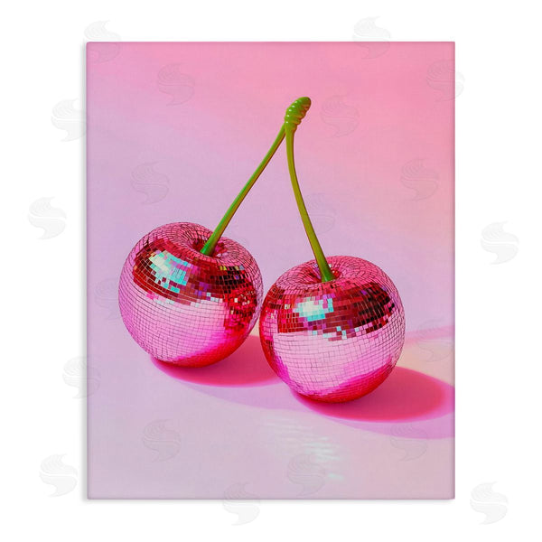 stupell industries Creative Studio | Pink Disco Cherries Wall Art