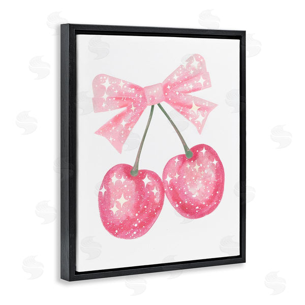 Stupell Industries Creative Studio | Pink Star Sparkle Cherries